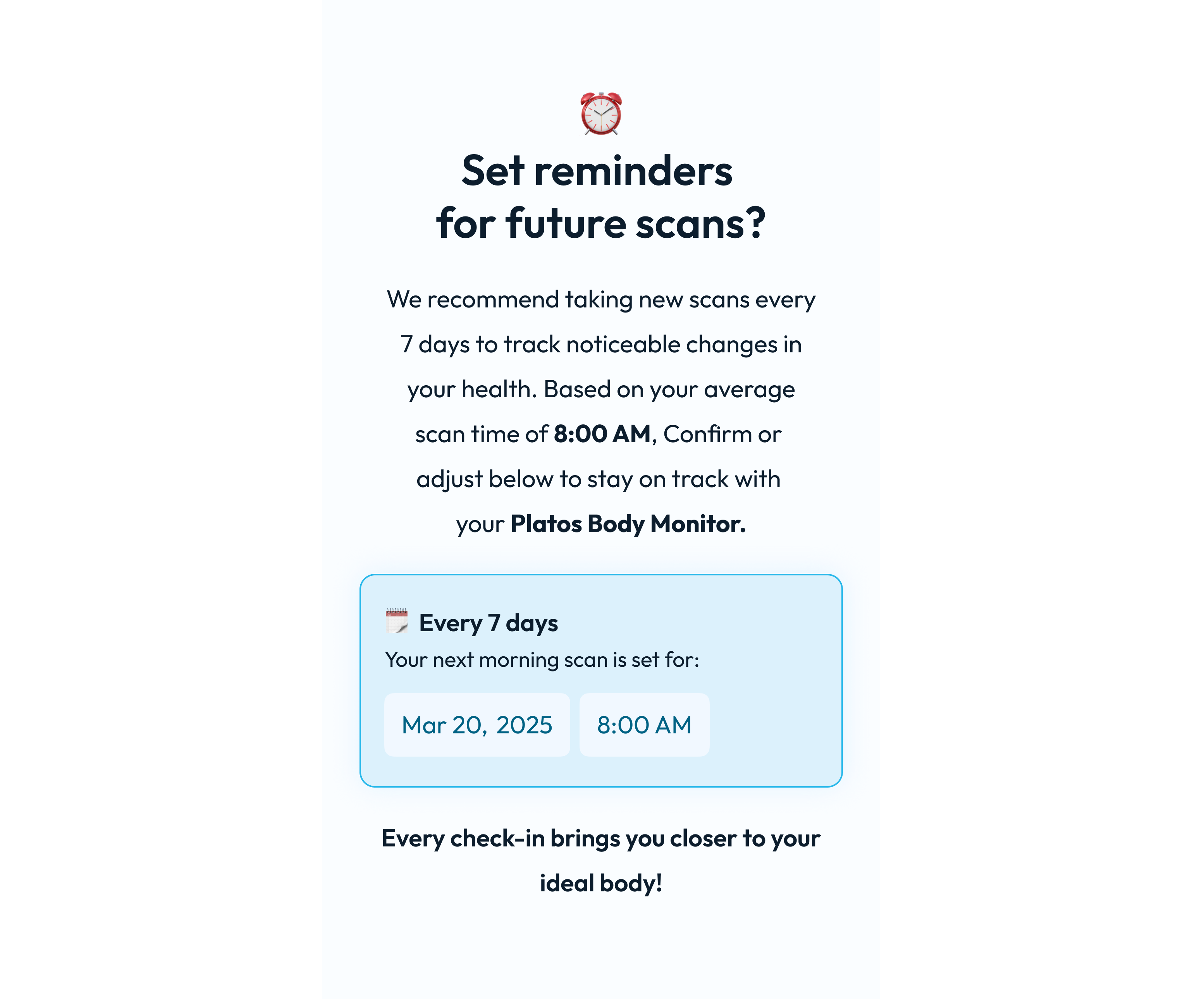 Introducing baseline, biomarker reminders, and Accu-Chek integration for blood glucose tracking